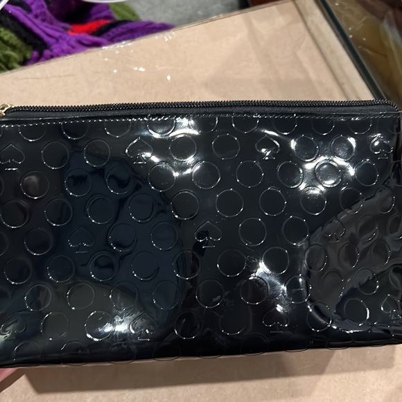 Kate Spade Patent Leather Cosmetic Case - Picture 6 of 7